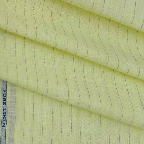 Shirt Fabric Raymond Pure Linen Lining Colour Greenish N Off White