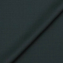 Trouser Fabric Raymond Wool Blended Check Colour Phthalo Green