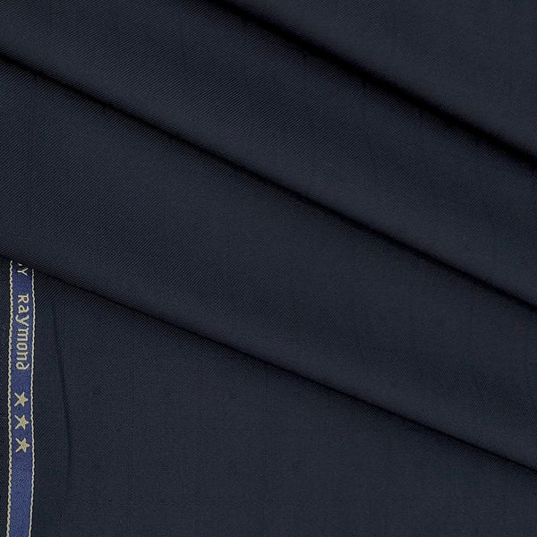 Trouser Fabric Raymond PV Check Colour Dark Blue