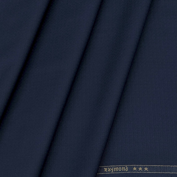 Trouser Fabric Raymond PV Self Check Colour Resolution Blue
