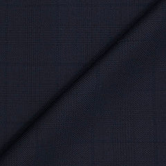 Trouser Fabric Raymond PV Check Colour Ultra Dark Blue