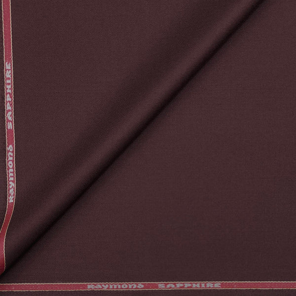 Raymond Sapphire Terry wool Matti Trouser Fabric Color Maroon