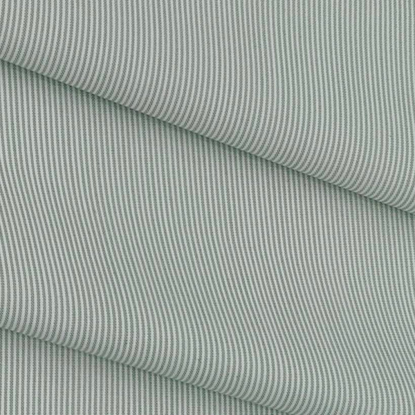 Shirt Fabric ManTire Poly Cotton Wrinkle Free Pin Lining Colour Tea Green