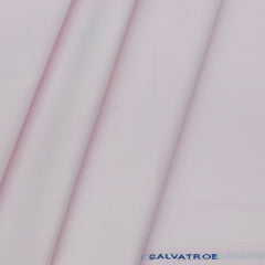 Shirt Fabric ManTire Poly Cotton Wrinkle Free Zig Zag Colour Blush Pink