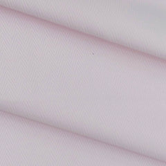 Shirt Fabric ManTire Poly Cotton Wrinkle Free Zig Zag Colour Blush Pink