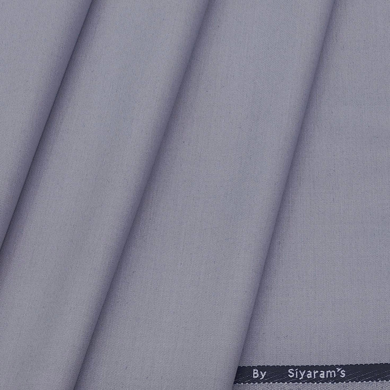 Trouser Fabric Siyaram T/R Plain Color Bright Lavender