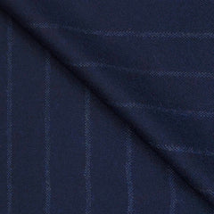 Tweed Blazer Fabric OCM 100% Wool Broad Lining Colour Navy