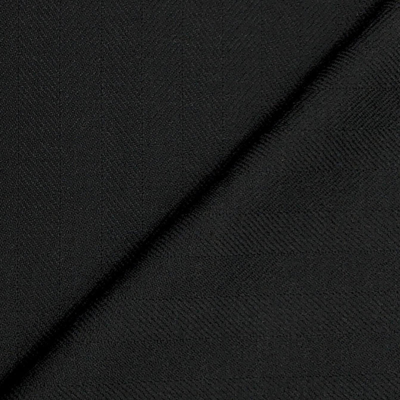 Tweed Blazer Fabric OCM Wool Blended Lining Colour Mehandi Black