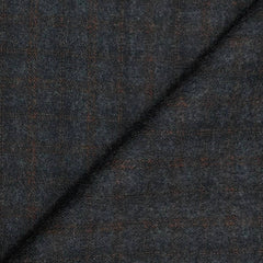 Tweed Blazer Fabric OCM Super Fine count 100% Wool Check Colour Grey N Brown