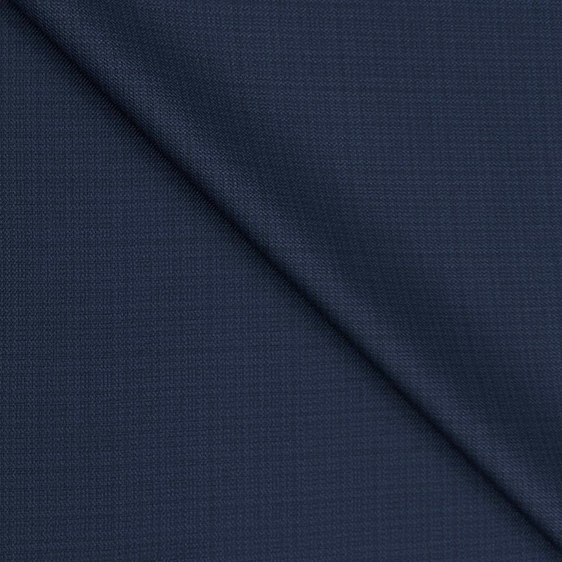 Suit Fabric Raymond PV Self Check Color Ocean Blue