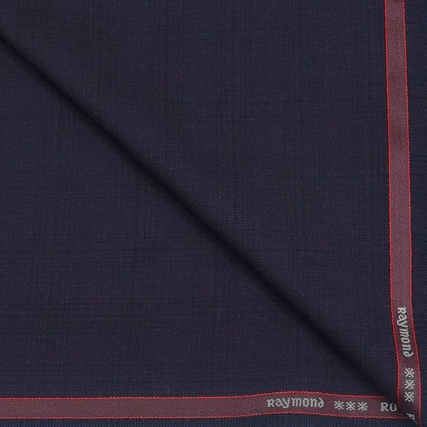 Suit Fabric Raymond Super 120s Count 45% Wool Mild Check Color Plum Wine