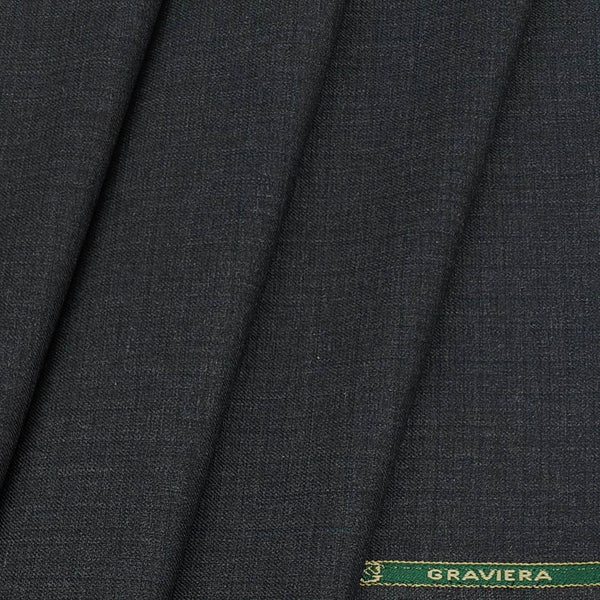 Blazer Fabric Graviera Poly Viscose Mild Check Colour greenish Grey