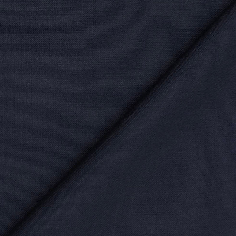 Blazer Fabric Siyaram Matti Poly Viscose Plain Colour Space Blue