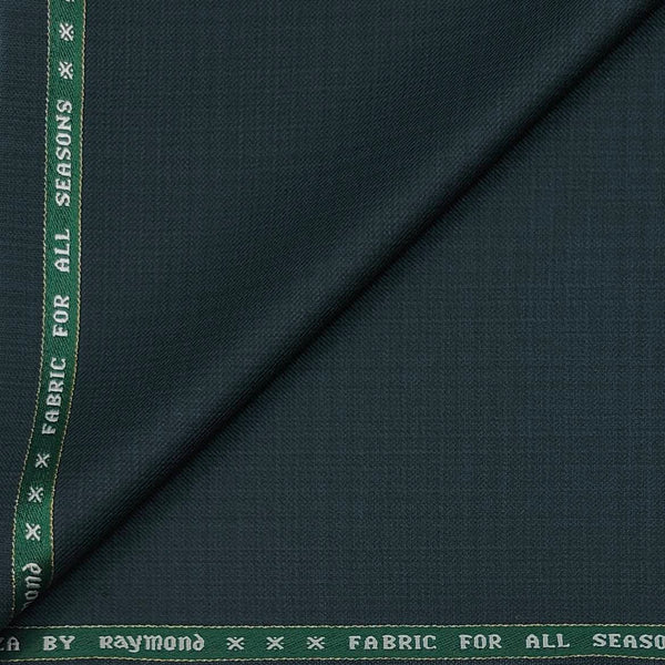 Blazer Fabric Raymond Wool Blended Mild Check Colour Swamp Green