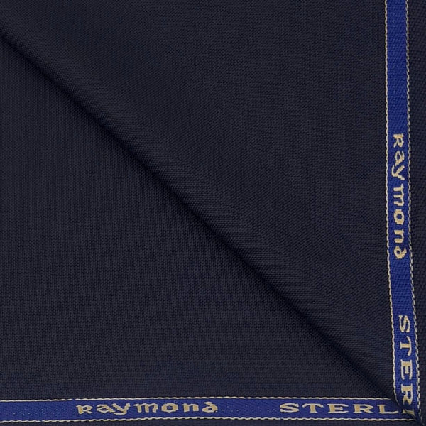 Blazer Fabric Matti Raymond Poly Viscose Dotted Colour Indigo Blue