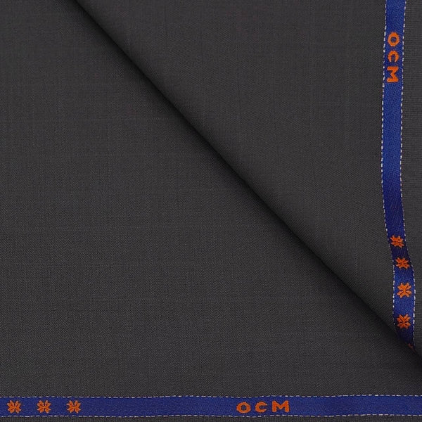 Trouser Fabric OCM Wool Blended Mild Lining Colour Acajou Brown