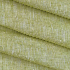 Shirt Fabric Raymond Pure Linen Plain Colour Lime Green