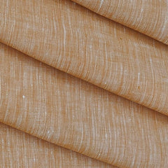 Shirt Fabric Raymond Pure Linen Plain Colour Sherbet Peach