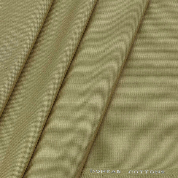 Trouser Fabric Donear Lycra Pure Cotton Structured Colour Camel Brown
