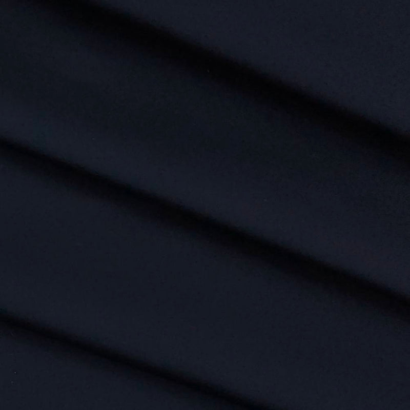 Trouser Fabric Donear Pure Cotton Plain Colour Dark Agean Blue