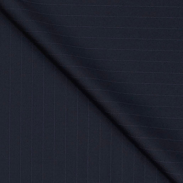 Trouser Fabric Raymond 90s Wool Blended Lining Colour Space Blue