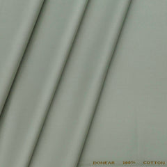 Trouser Fabric Donear Pure Cotton Plain Colour Light Pista Green