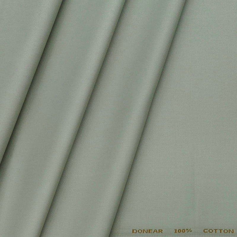 Trouser Fabric Donear Pure Cotton Plain Colour Light Pista Green