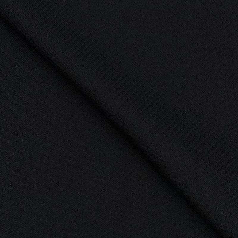 Trouser Fabri Reid & Taylor Polyester Viscose Dobby Color Black