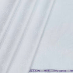 Shirt Fabric Soktas 100% Cotton Jacquard Colour White