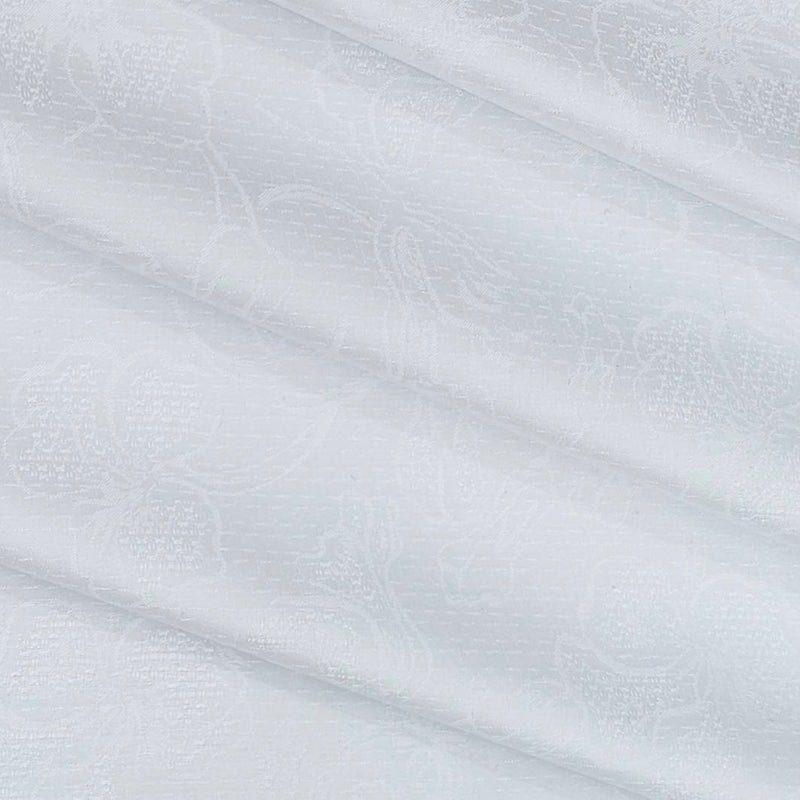 Shirt Fabric Soktas 100% Cotton Jacquard Colour White
