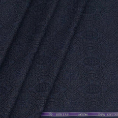 Shirt Fabric Soktas 100% Cotton Jacquard Colour Resolution Blue