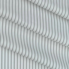 Shirt Fabric Soktas 100/1 Giza Cotton Lining Colour Grey N White