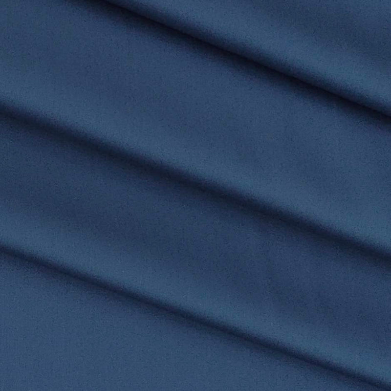 Shirt Fabric Soktas 80s Giza Cotton Plain Colour Usafa Blue