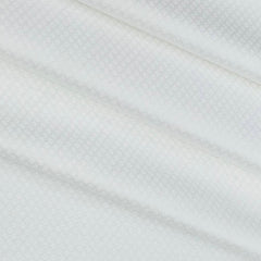 Shirt Fabric Raymond 100% Cotton Dobby Colour White