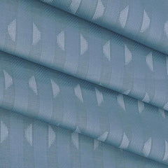 Shirt n Kurta Fabric Stiff Pure Cotton Dobby Premium Colour Glaucous Blue