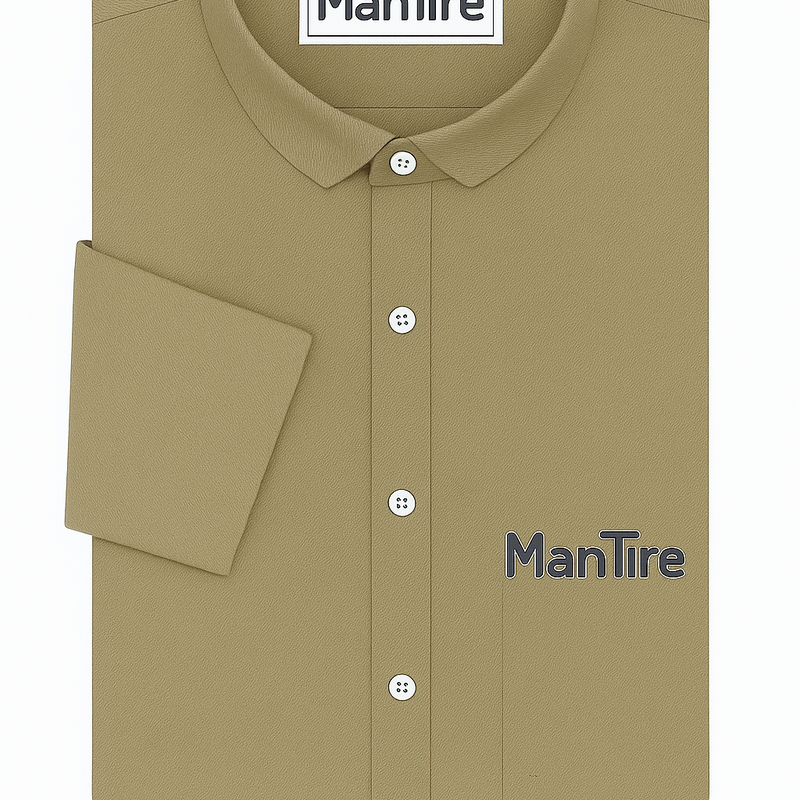 Warm Shirt Fabric Ocm Plain Colour Camel Brown