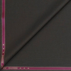 Trouser Fabric Raymond Poly Viscose Dotted Colour Dark Brown