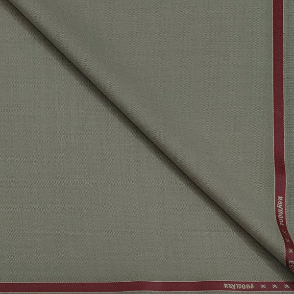 Trouser Fabric Raymond Wool Blended Slub Colour Firewood Brown