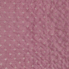 Kurta Fabric ManTire Designer Silk Embroidery Colour Thulian Pink