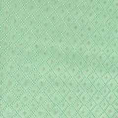 Kurta Fabric ManTire Designer Silk Embroidery Colour Mint Green