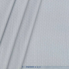 Shirt Fabric Raymond Cotton Blended Dobby Colour Light Grey