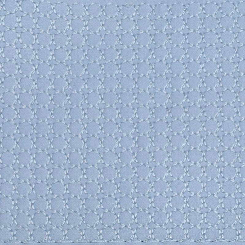 Tuxido Shirt Fabric ManTire  Giza Cotton satin Plain Colour Cornflower Blue