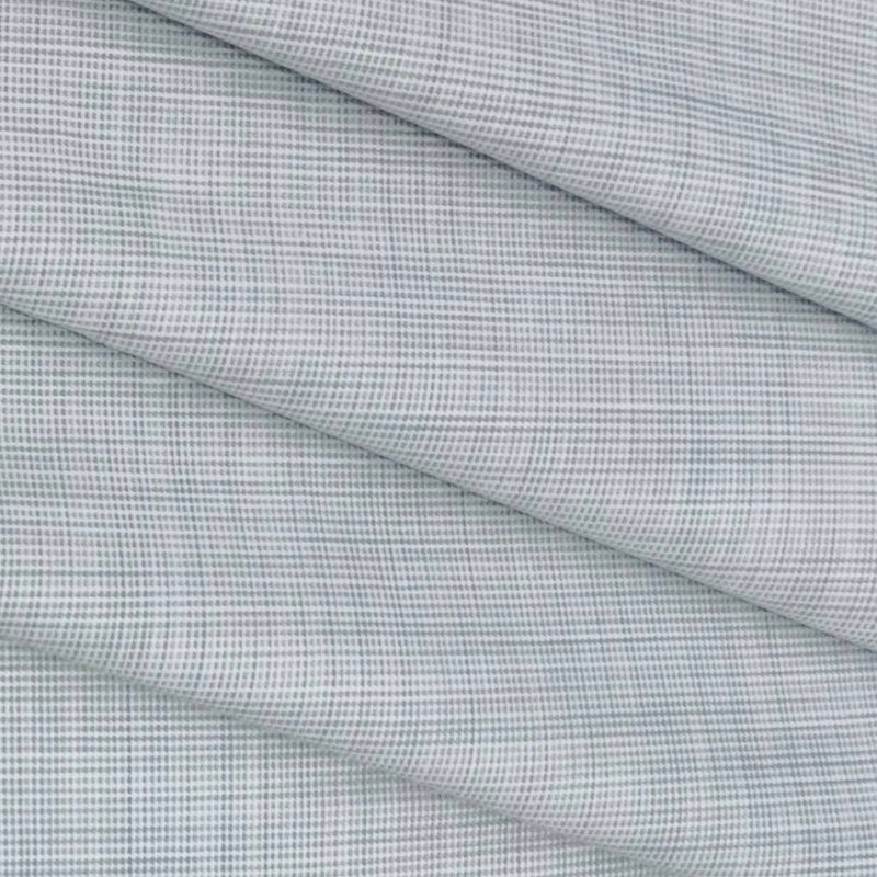 Shirt Fabric Raymond Cotton Blended Textured Colour Silver Grey