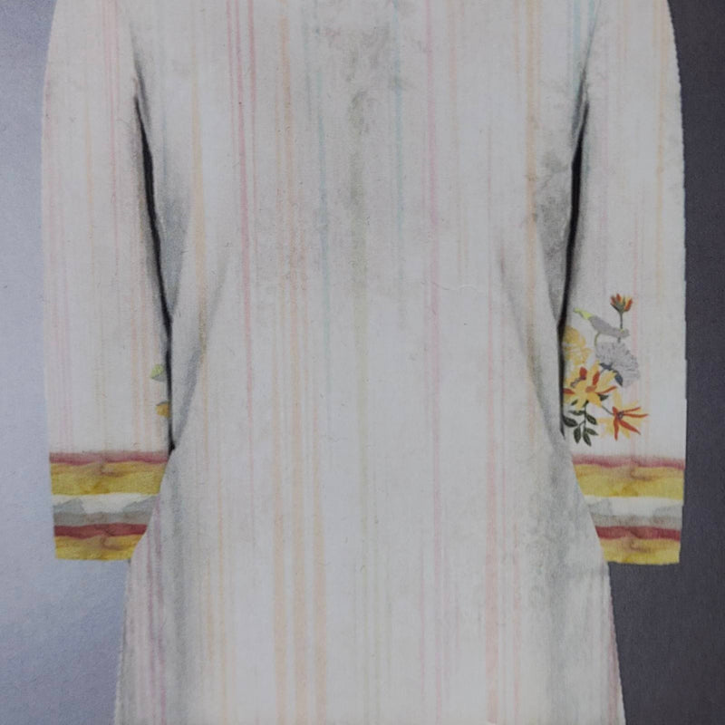 Kurta Fabric ManTire Designer PV Printed Colour Multicolour