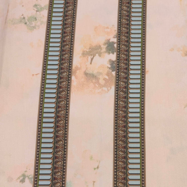 Kurta Fabric ManTire Designer Pv Printed Colour Oyster Pink
