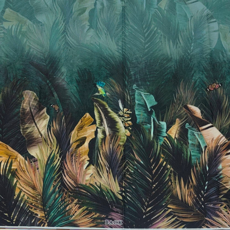 Kurta Fabric ManTire Designer PV Printed Colour Medium Green