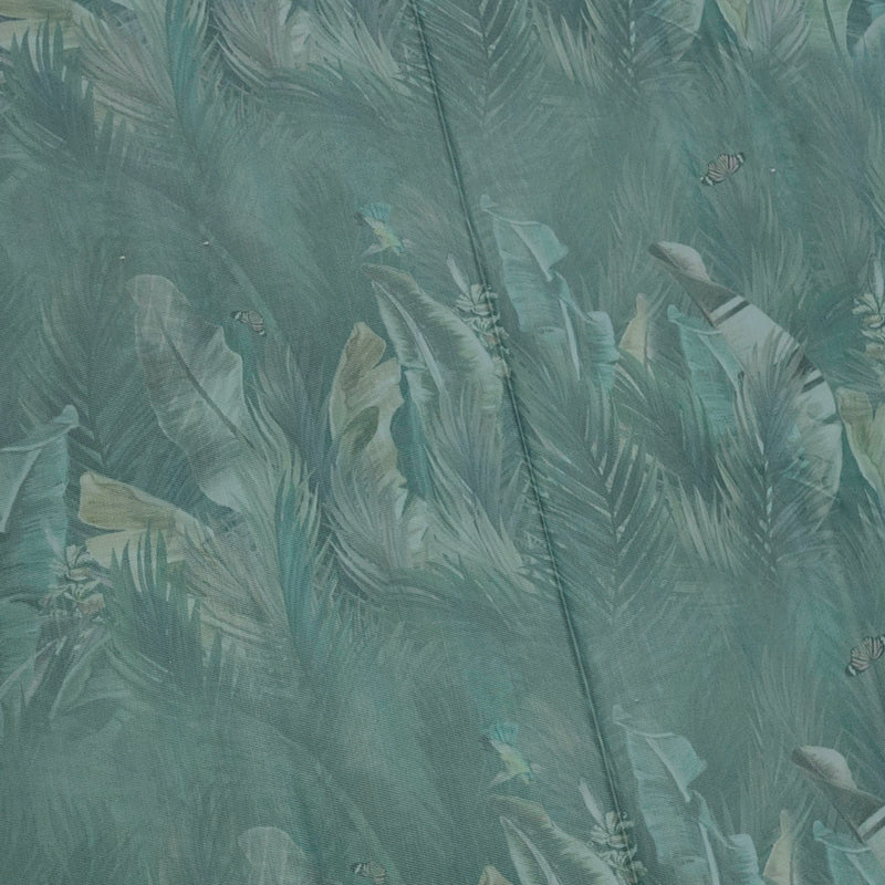 Kurta Fabric ManTire Designer PV Printed Colour Medium Green