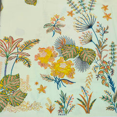 Kurta Fabric ManTire Designer PV Printed Colour Gin Green