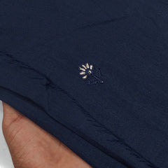 Kurta Pajma Fabric ManTire Designer Silk Embroidery Colour Dark Blue