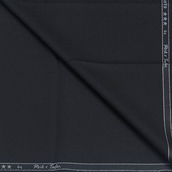 Trouser Fabri Reid & Taylor Polyester Viscose Dobby Color Black